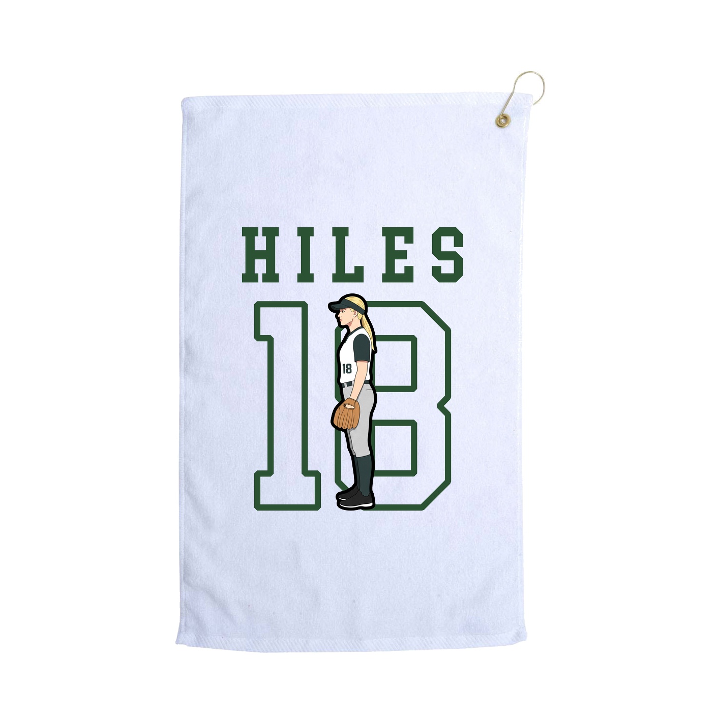 Golf Towel — Shirsey in White