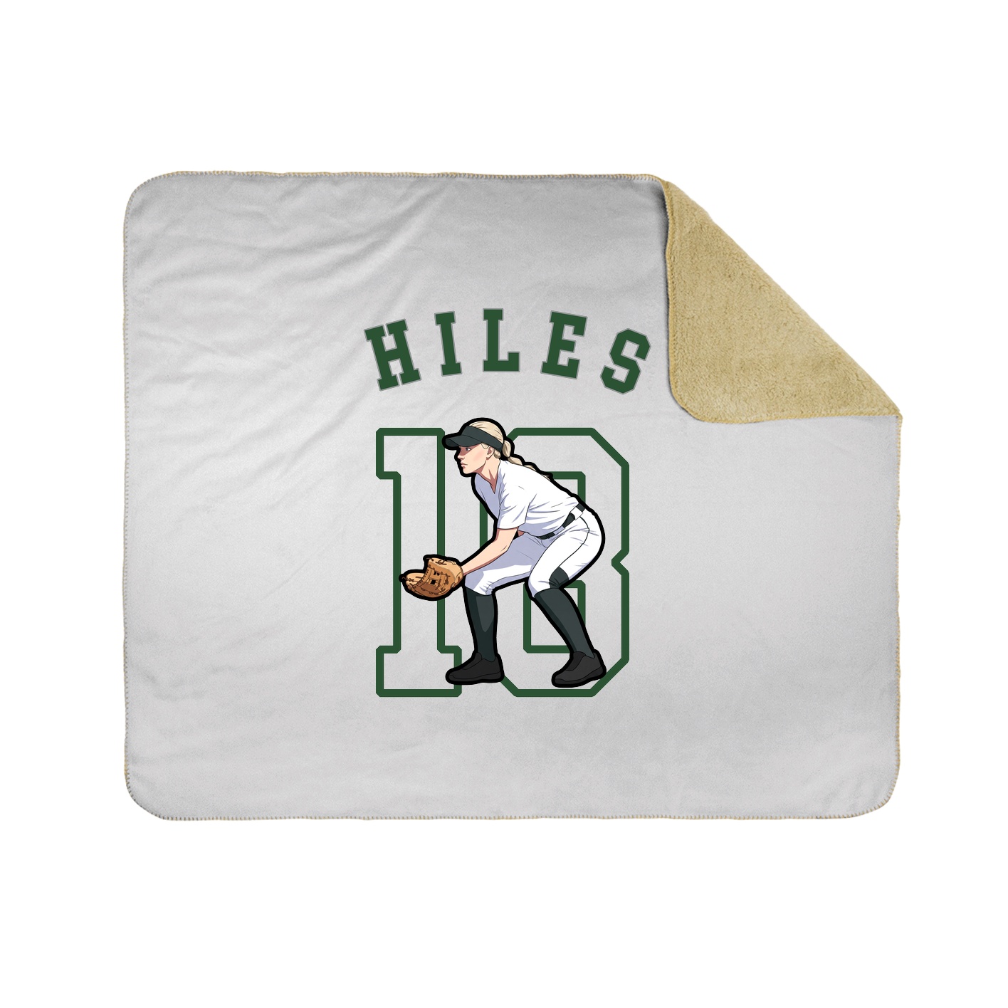 Throw Blanket — Shirsey Arch in White