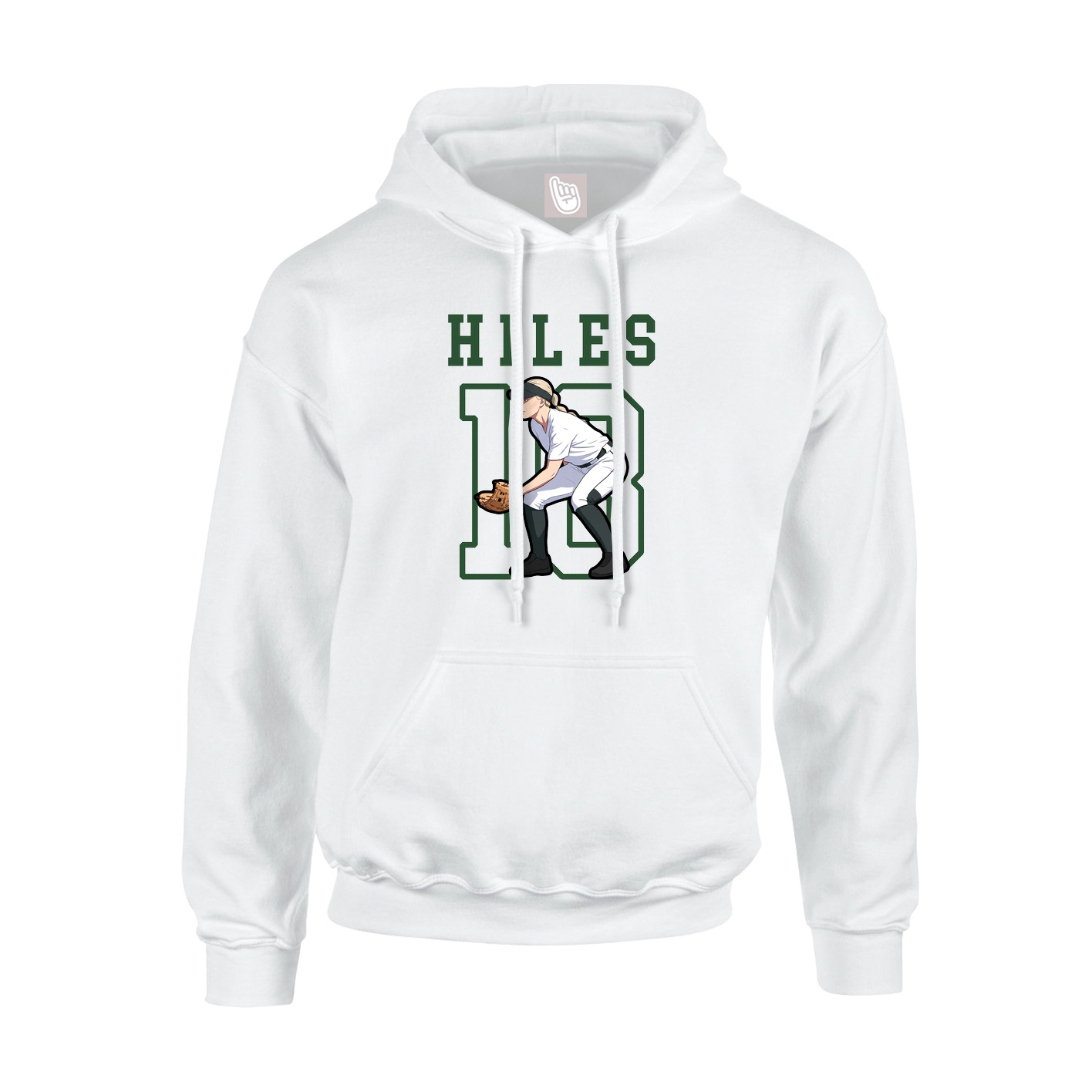 Hoodie — Shirsey in White