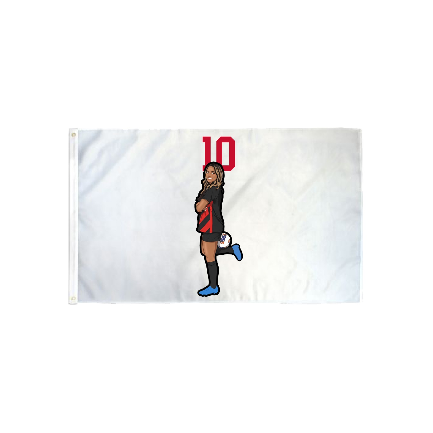 3x5 Flag — Number Top in Classic