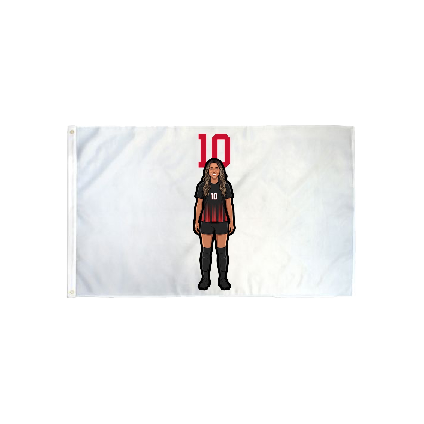 3x5 Flag — Number Top in Classic