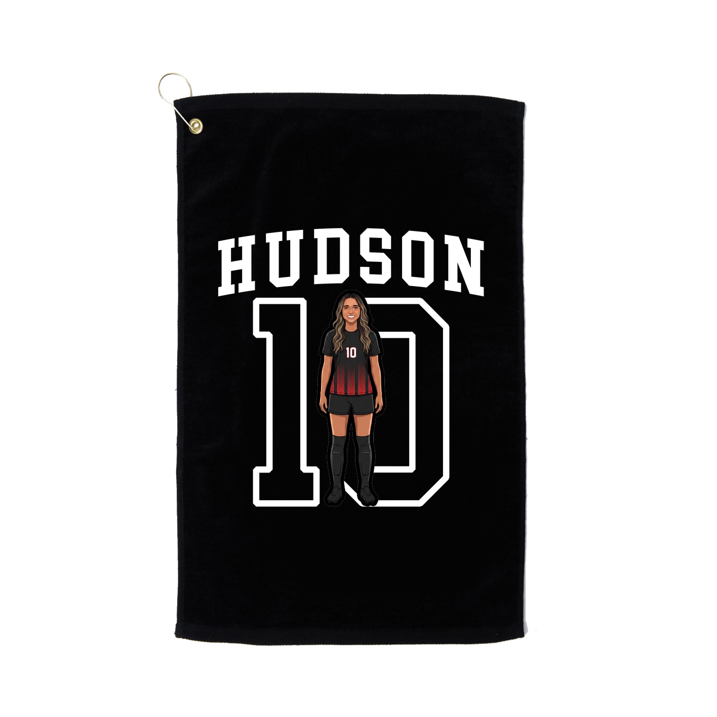 Golf Towel — Shirsey in Black