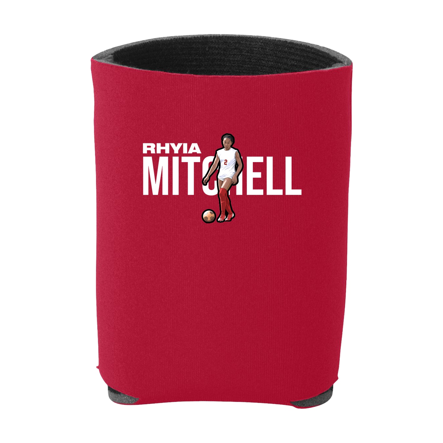 Can Holder — Player Name in Red