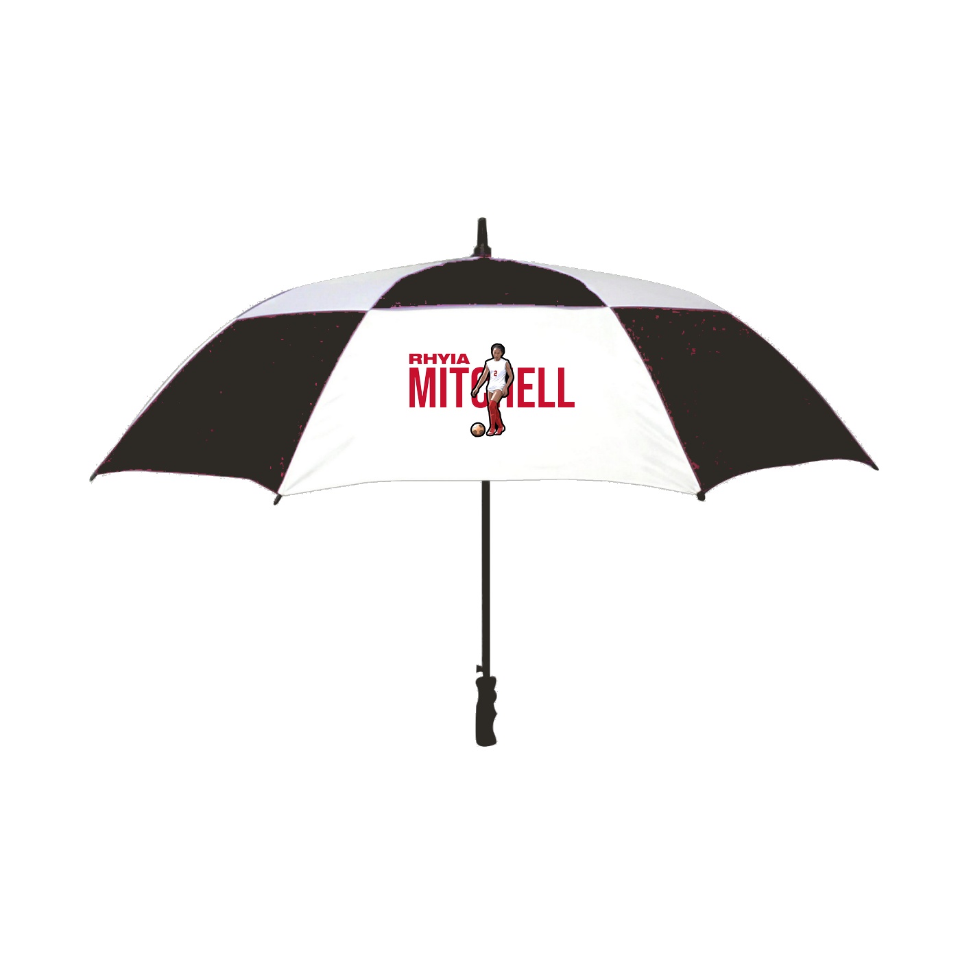 Golf Umbrella — Player Name in Black