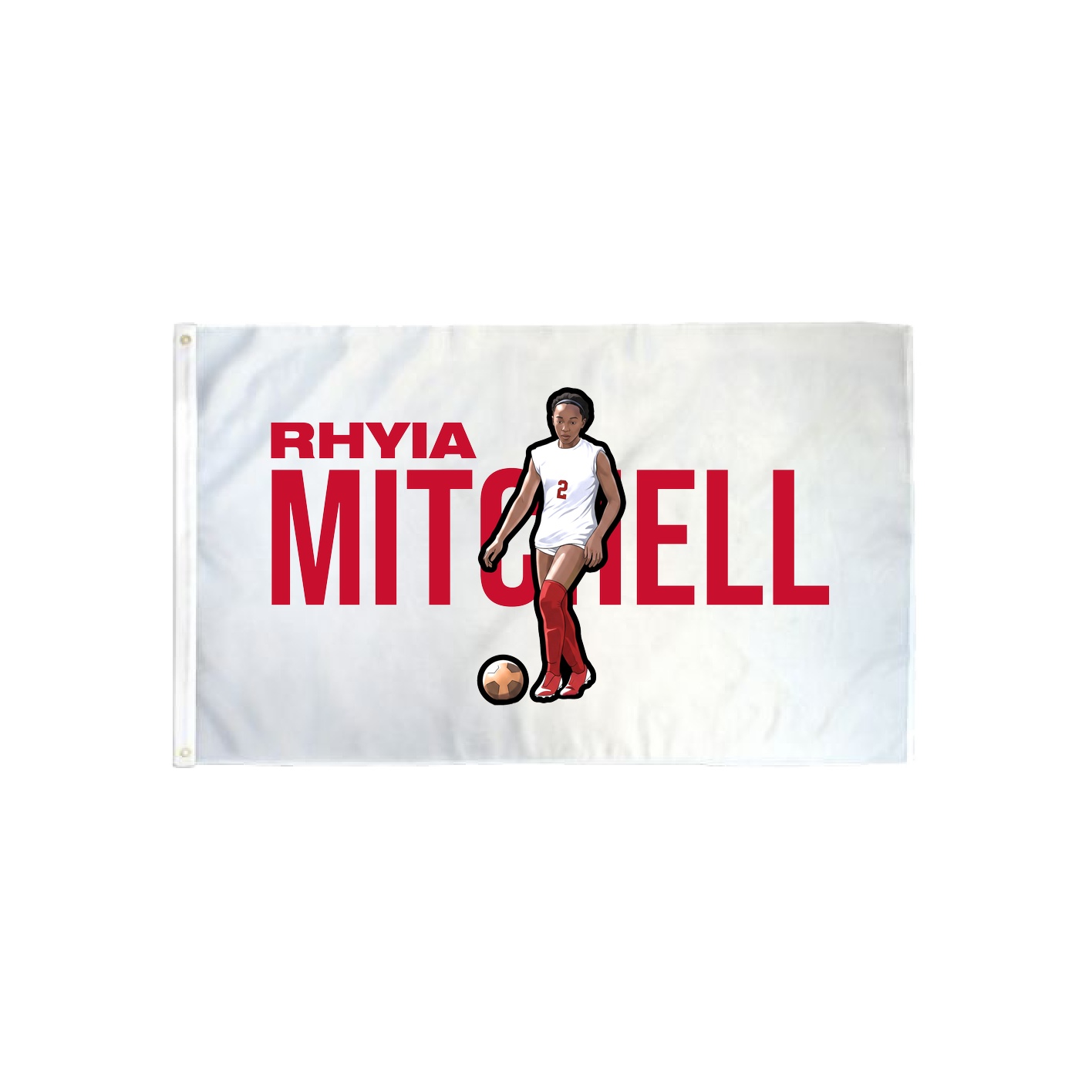 3x5 Flag — Player Name in Classic