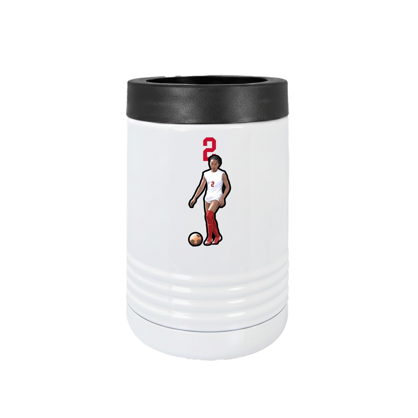 Beverage Holder — Number Top in White
