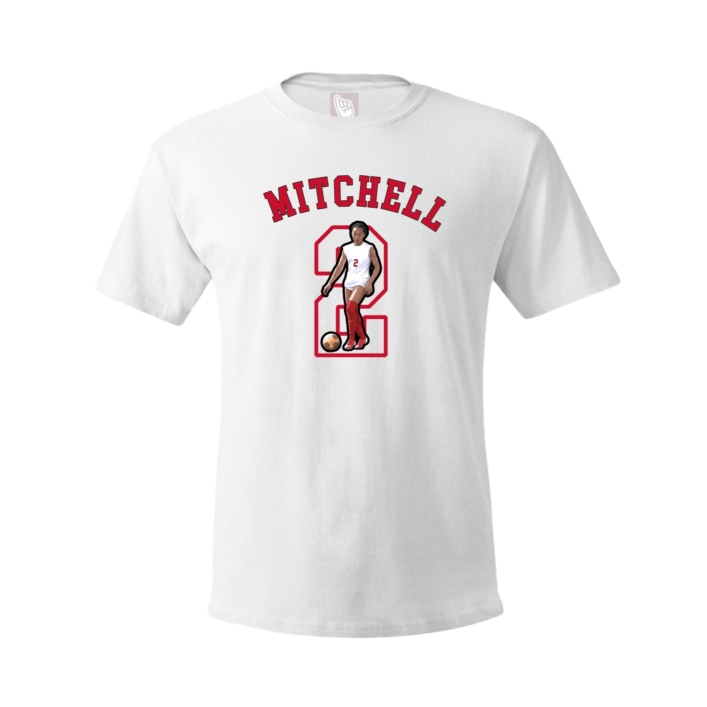 Tee — Shirsey Arch in White