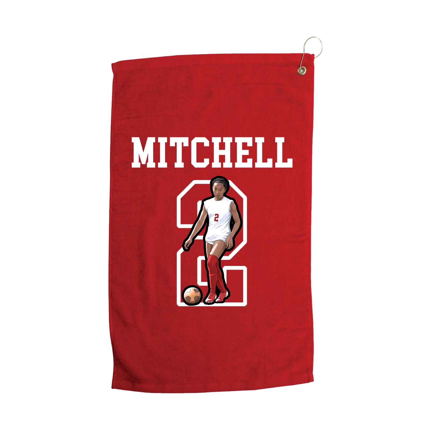 Golf Towel — Shirsey in Red