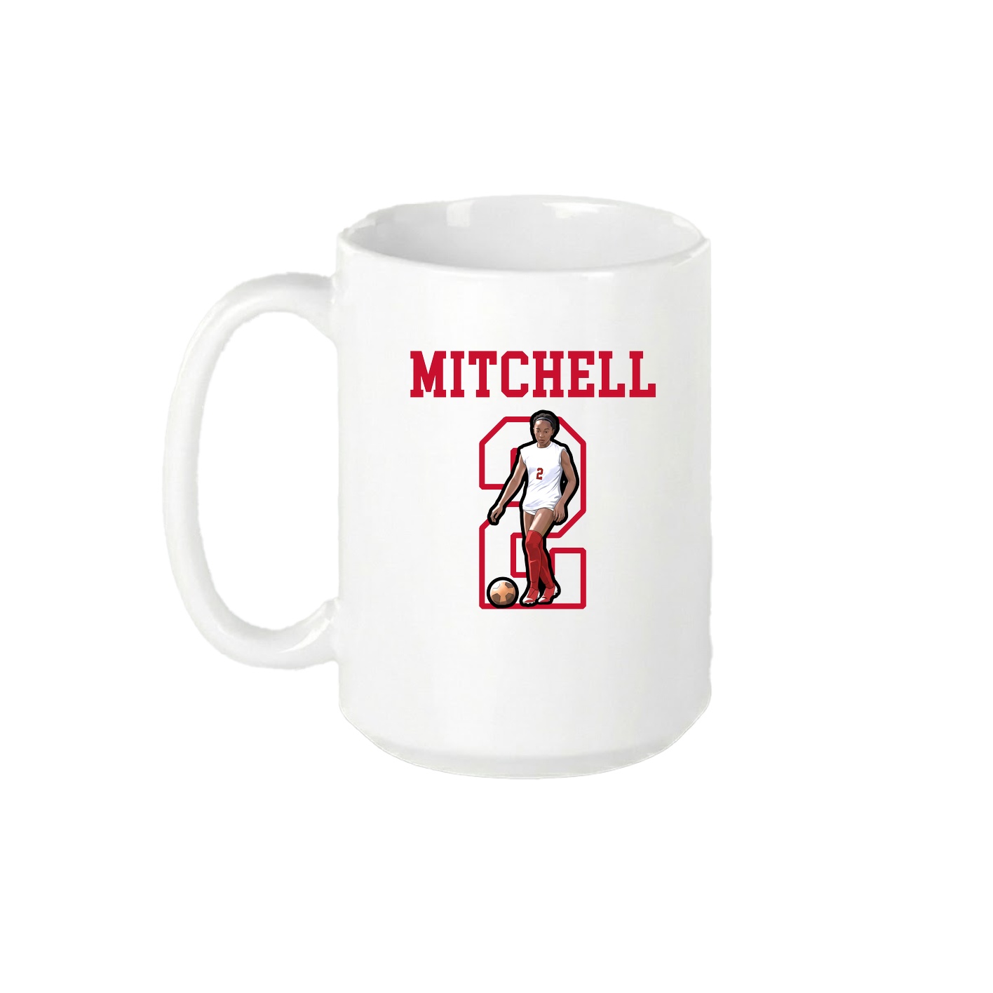 15oz Coffee Mug — Shirsey in White