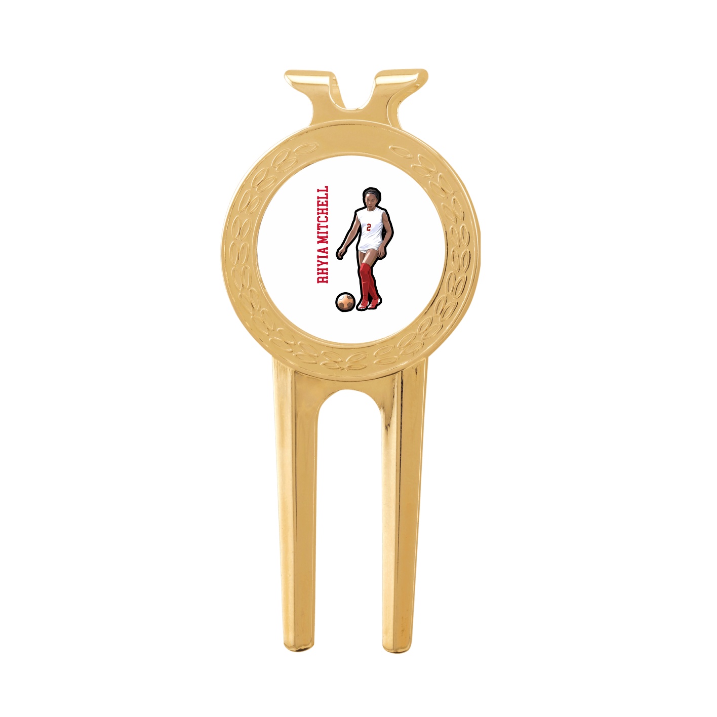 Divot Tool with Ball Marker — Name Vertical in Classic