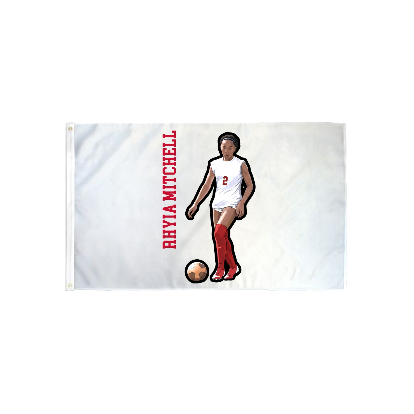 3x5 Flag — Name Vertical in Classic