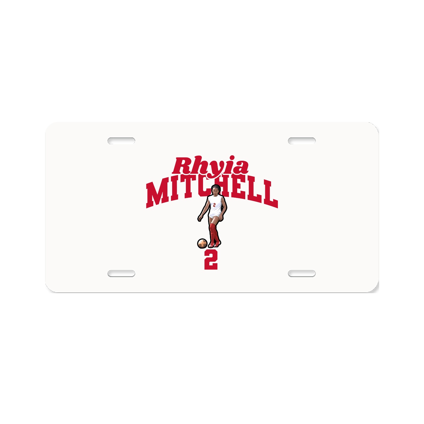 License Plate — Signature Arch in Classic