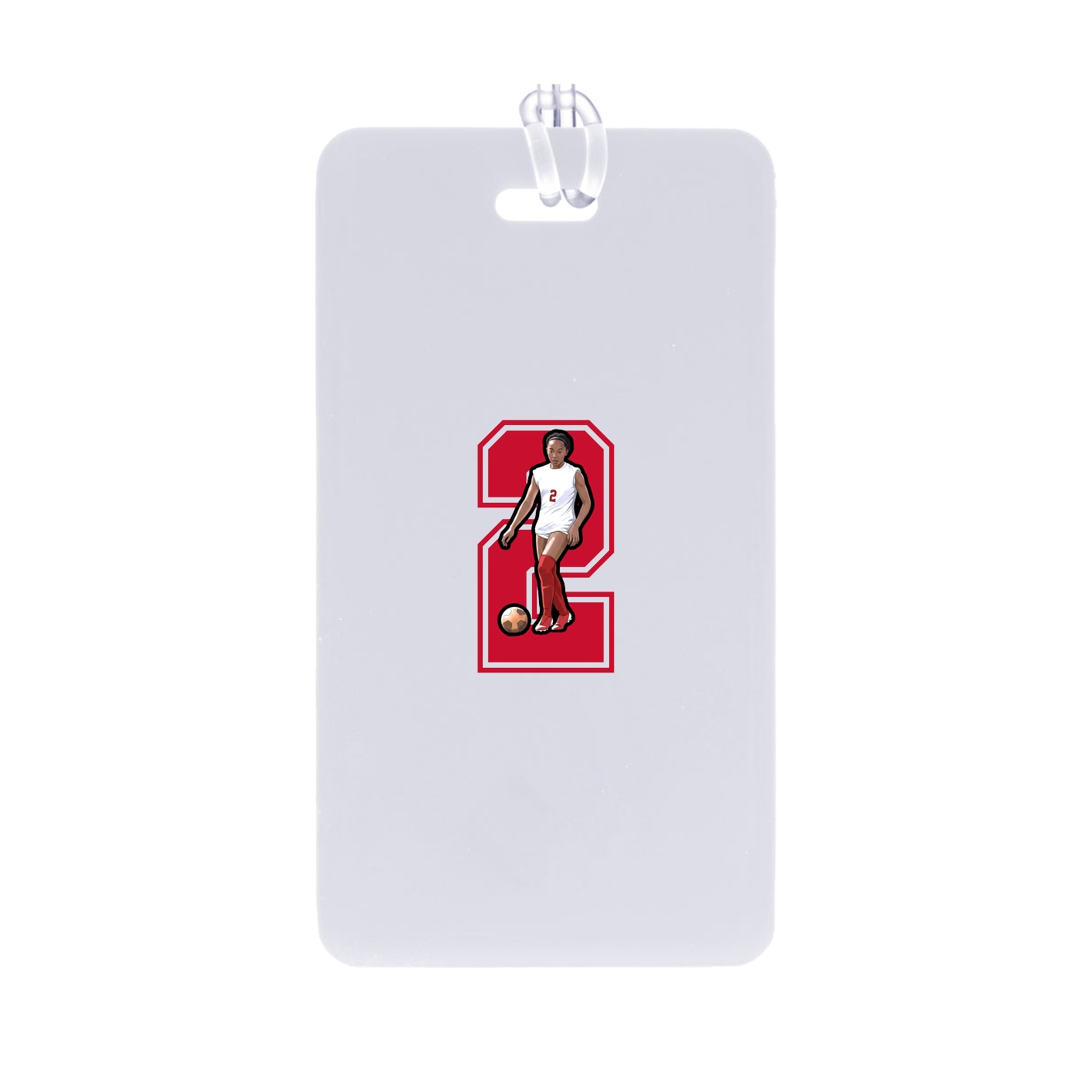 Bag Tag — Number in Classic