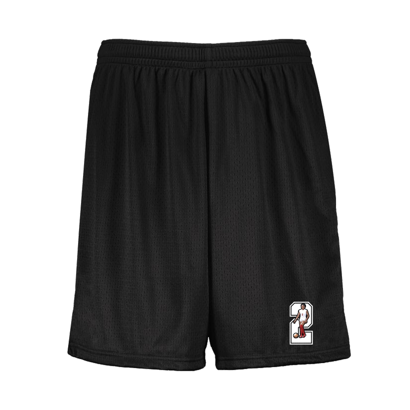 Shorts — Number in Black