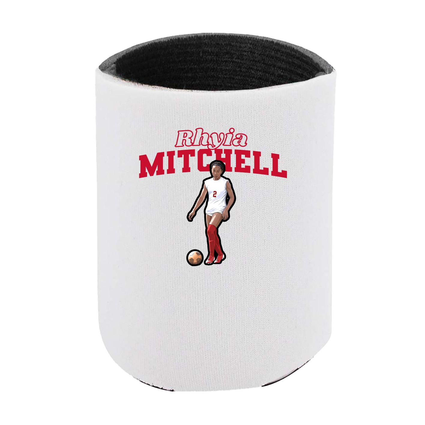 Can Holder — Name Arch in White