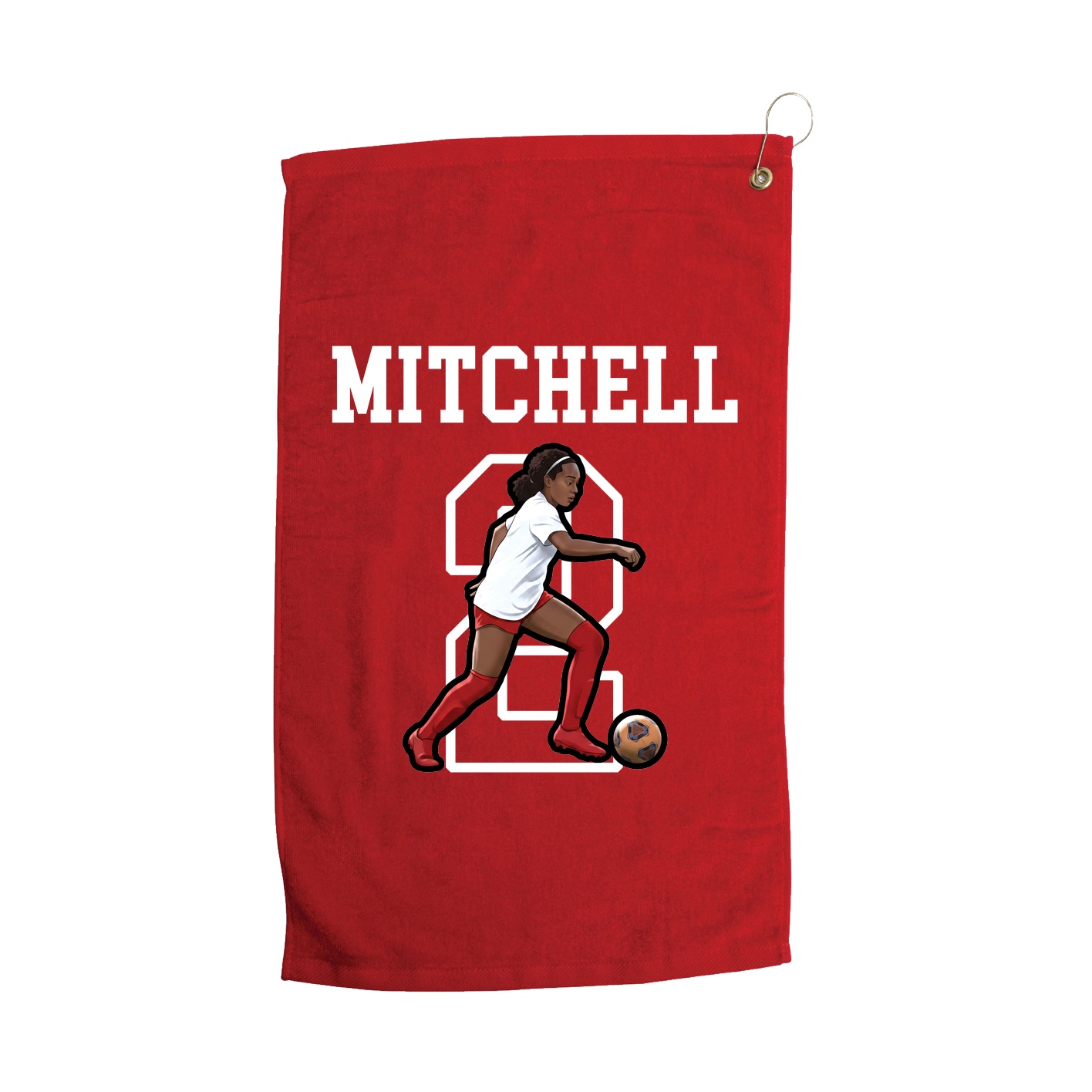 Golf Towel — Shirsey in Red
