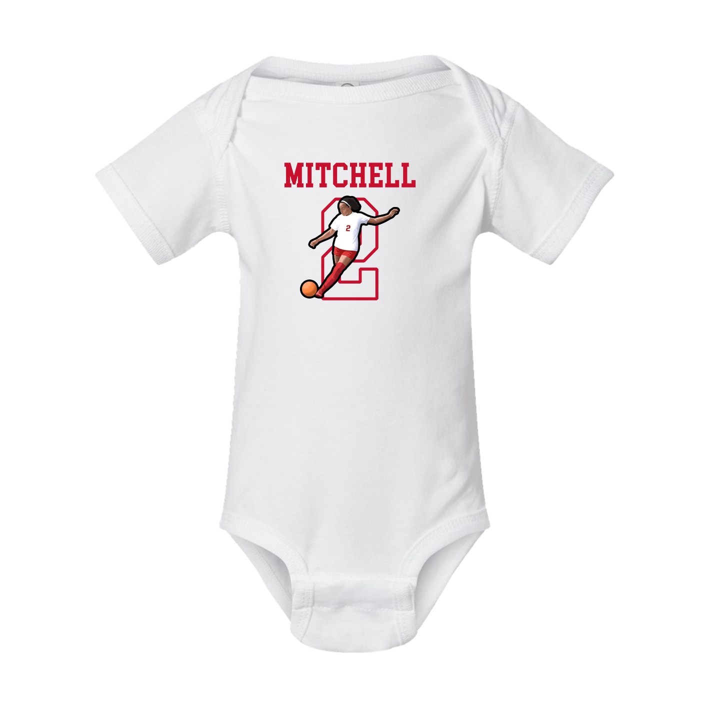 Baby Onesie — Shirsey in White