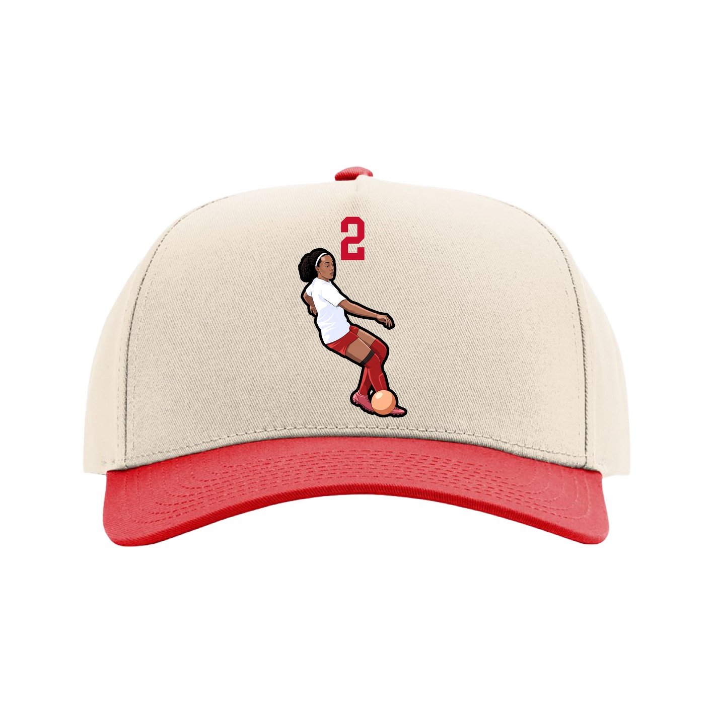 Full Fabric Five-Panel Champ Cap