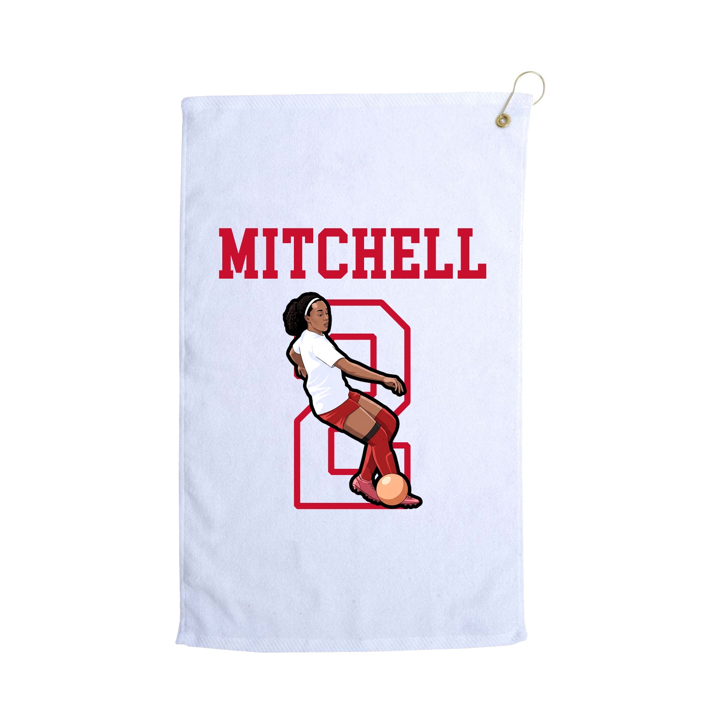 Golf Towel — Shirsey in White