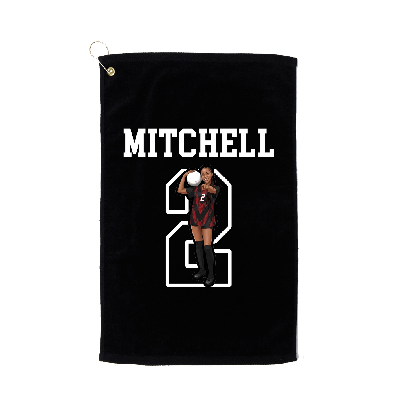 Golf Towel — Shirsey in Black