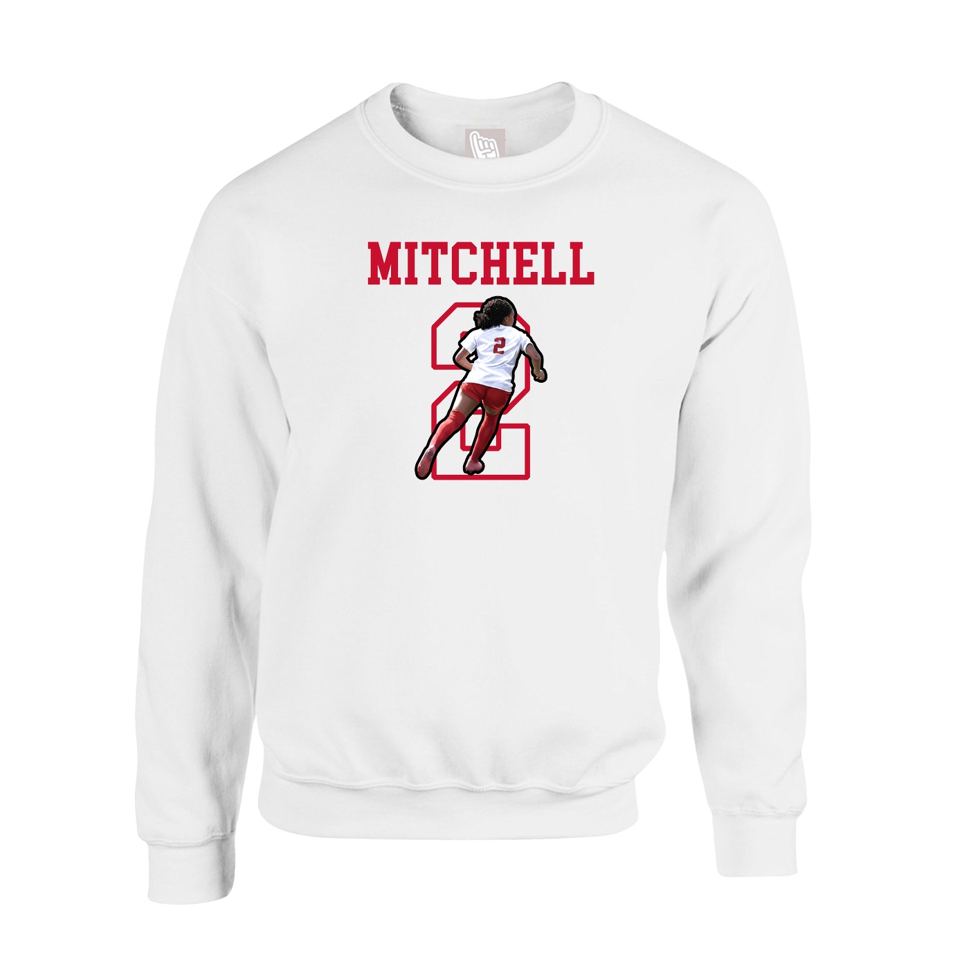 Fleece Crew — Shirsey in White