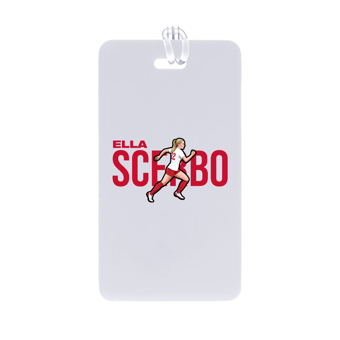 Bag Tag — Player Name in Classic