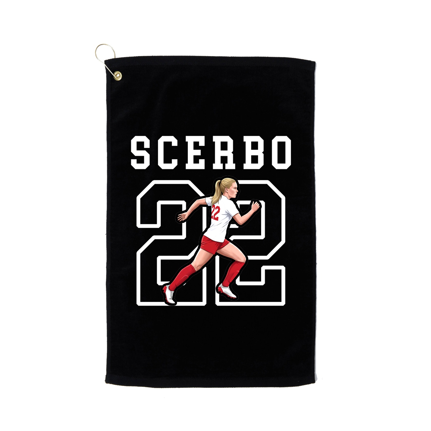 Golf Towel — Shirsey in Black