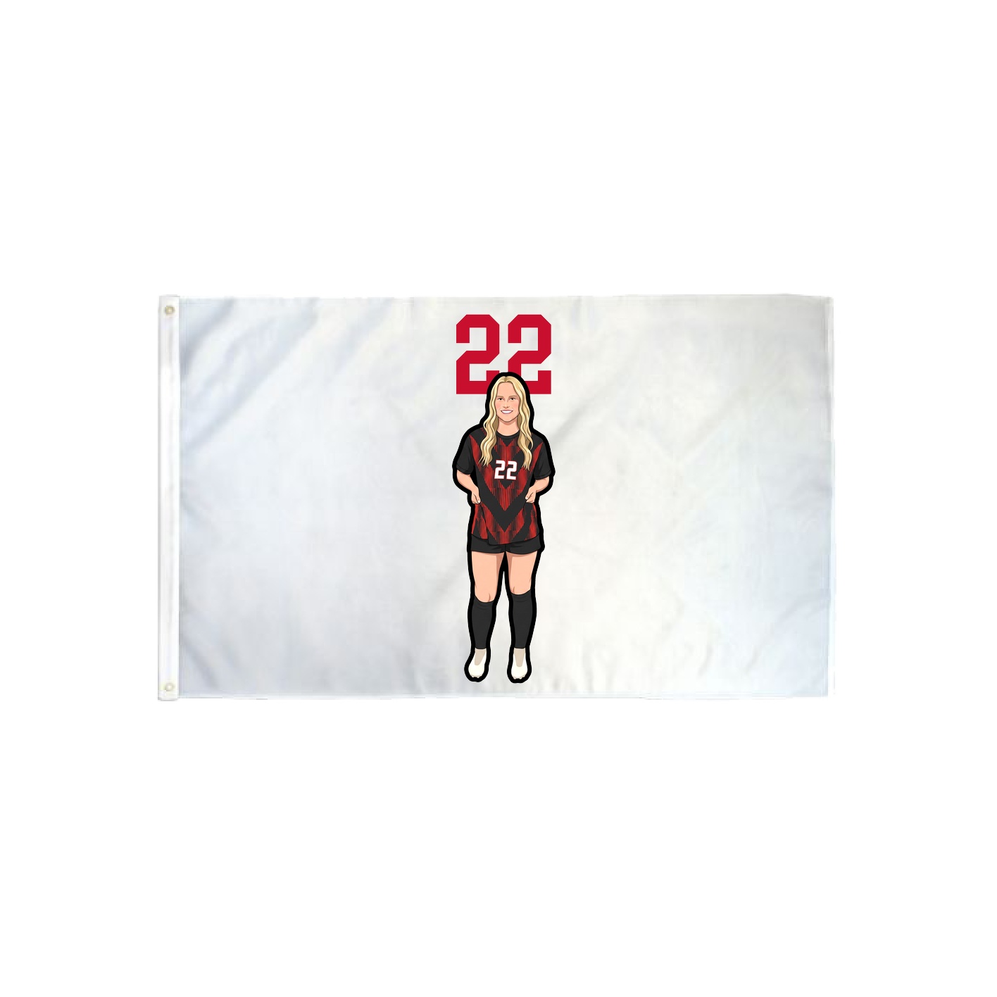 3x5 Flag — Number Top in Classic
