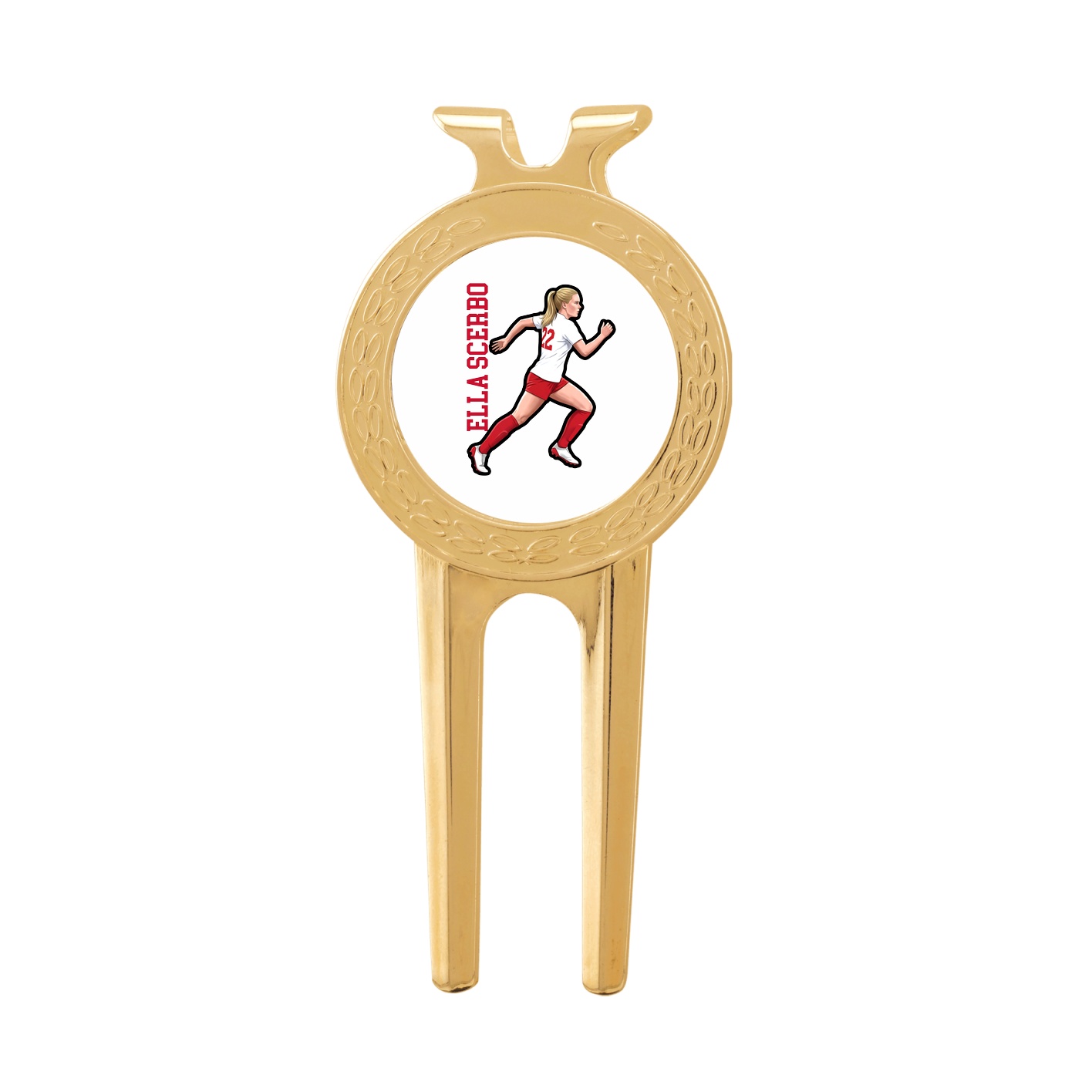 Divot Tool with Ball Marker — Name Vertical in Classic