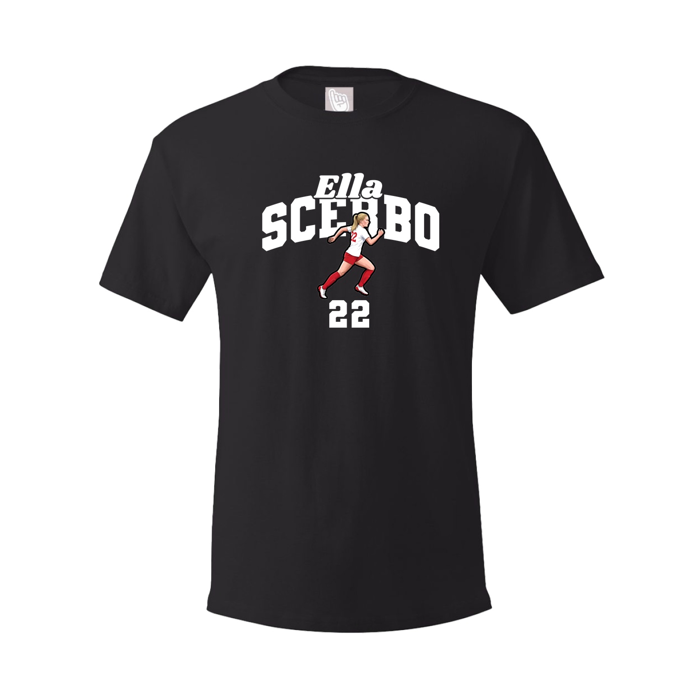 Youth Tee — Signature Arch in Black
