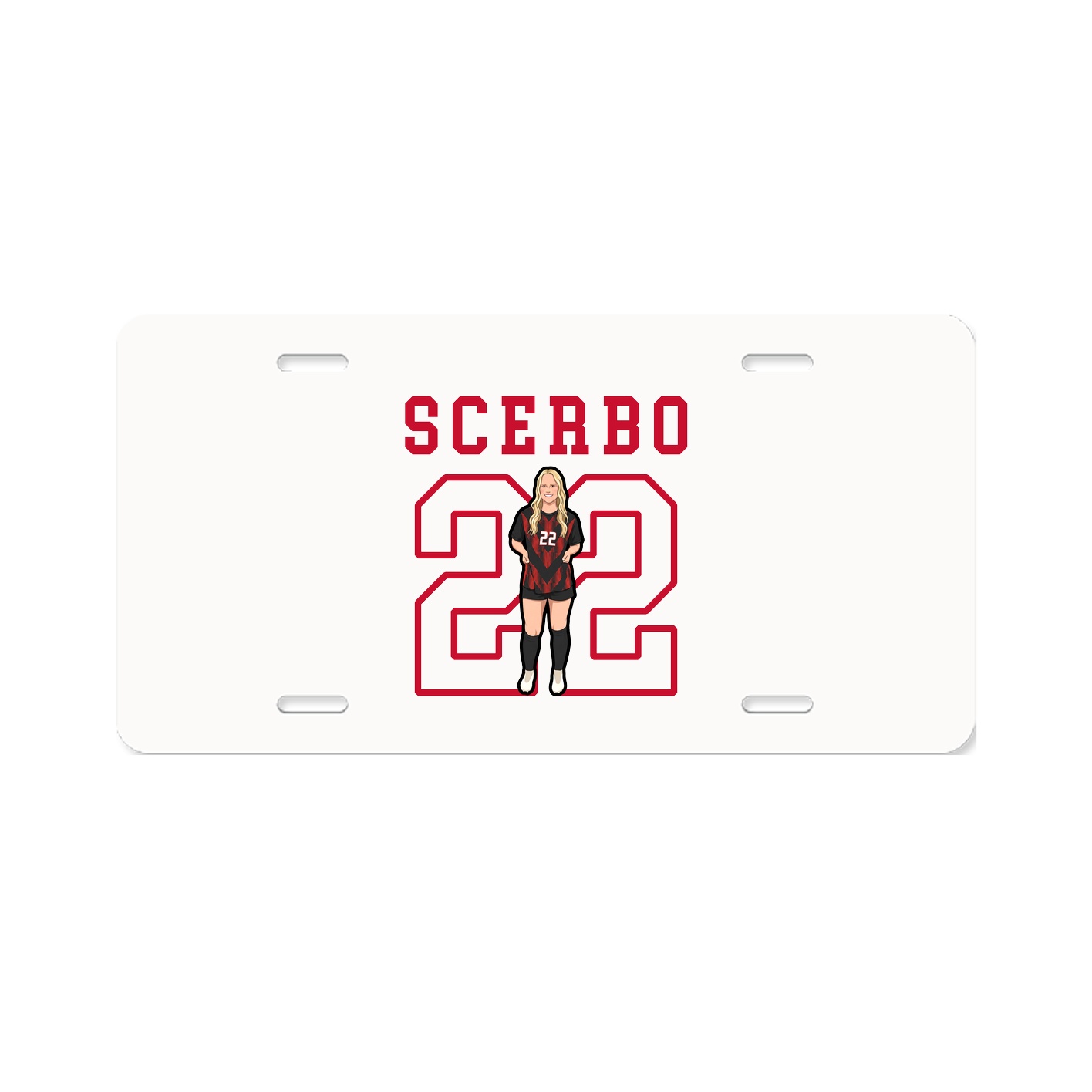 License Plate — Shirsey in Classic