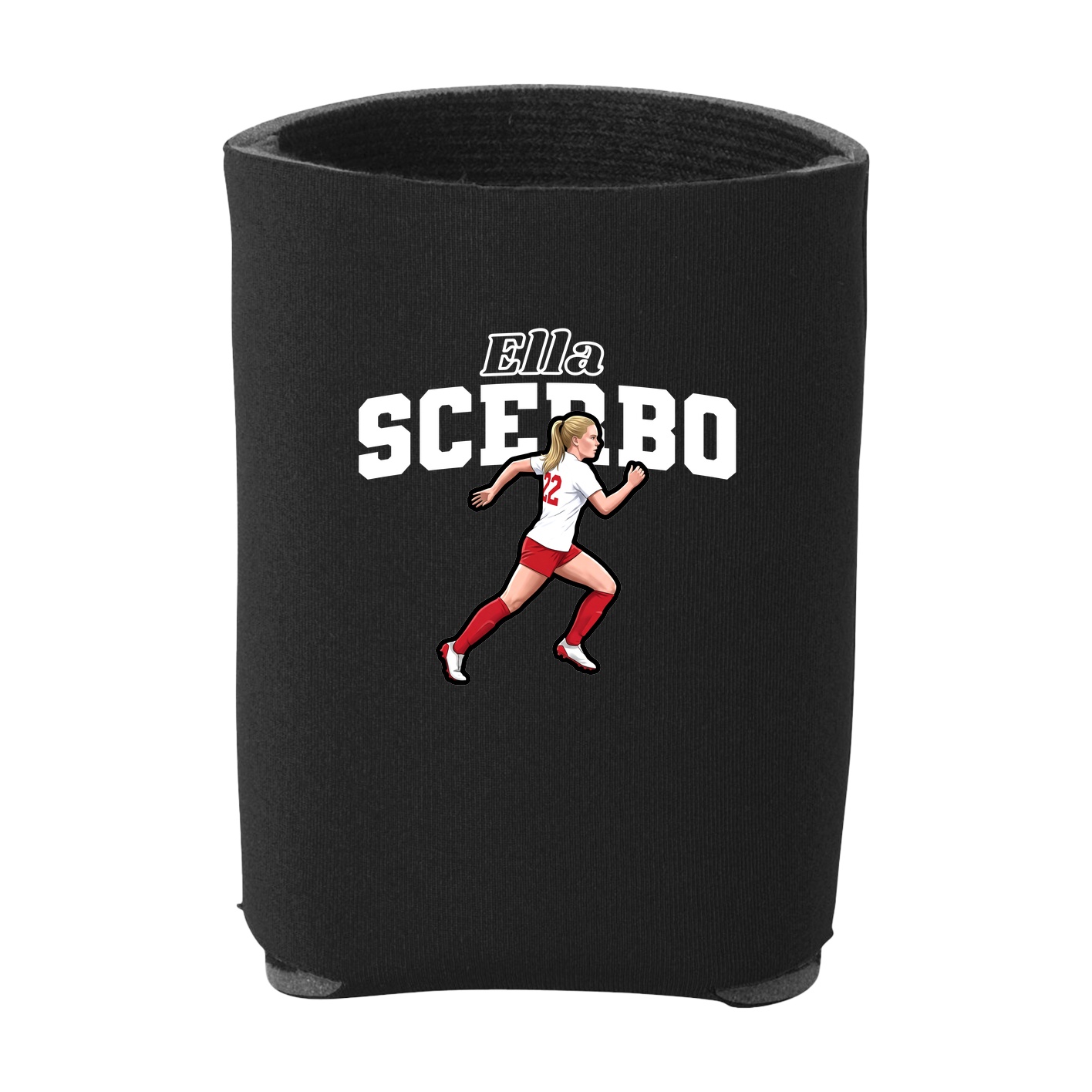 Can Holder — Name Arch in Black