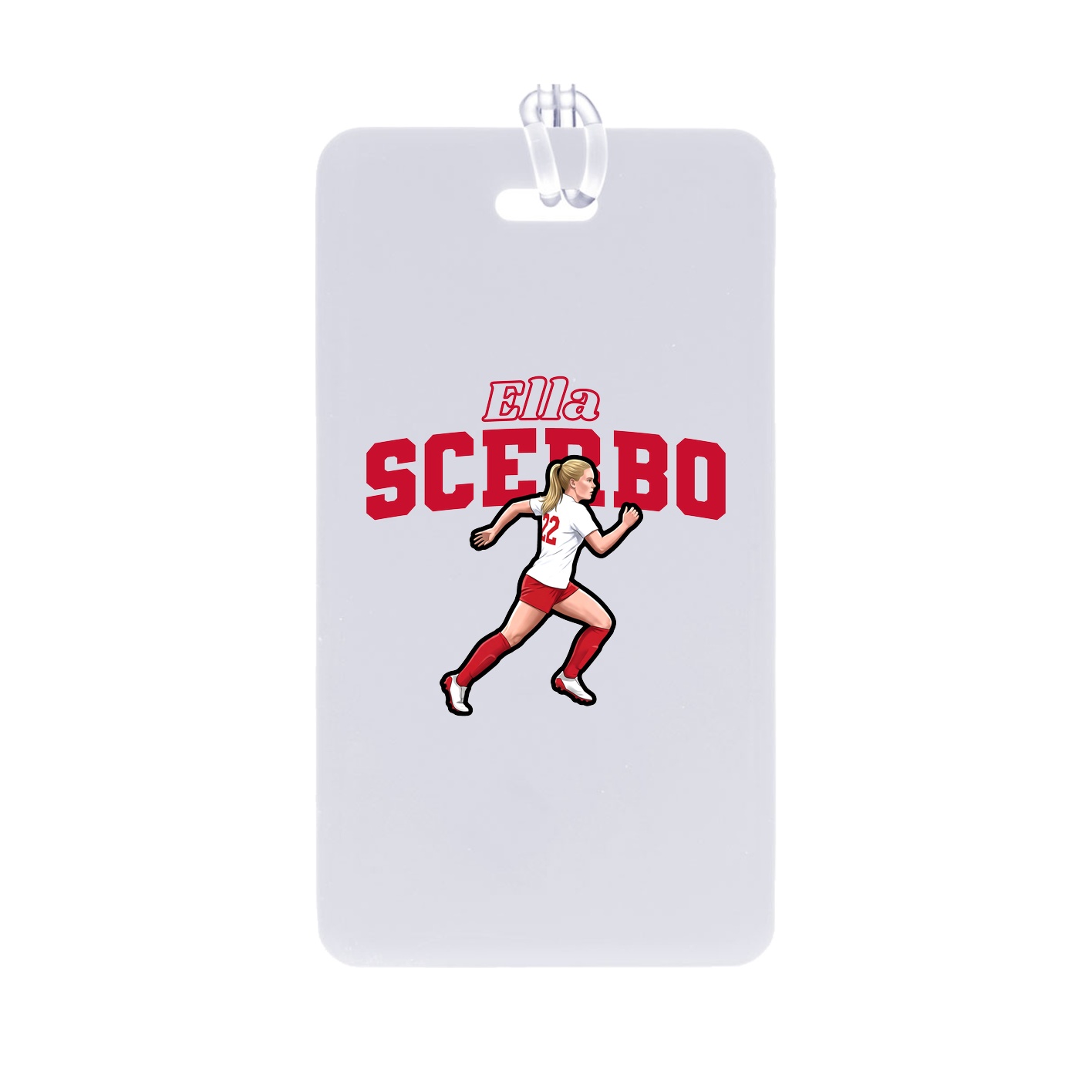 Bag Tag — Name Arch in Classic
