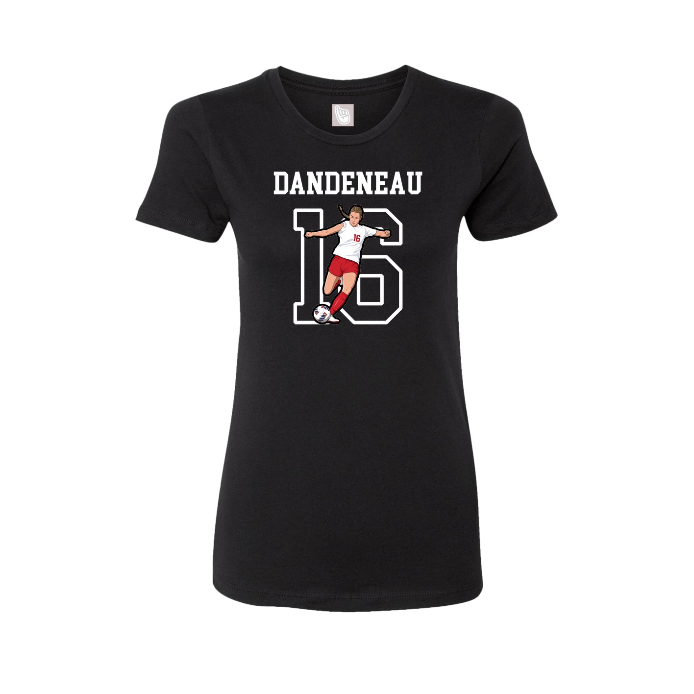 Fitted Women's Tee — Shirsey in Black