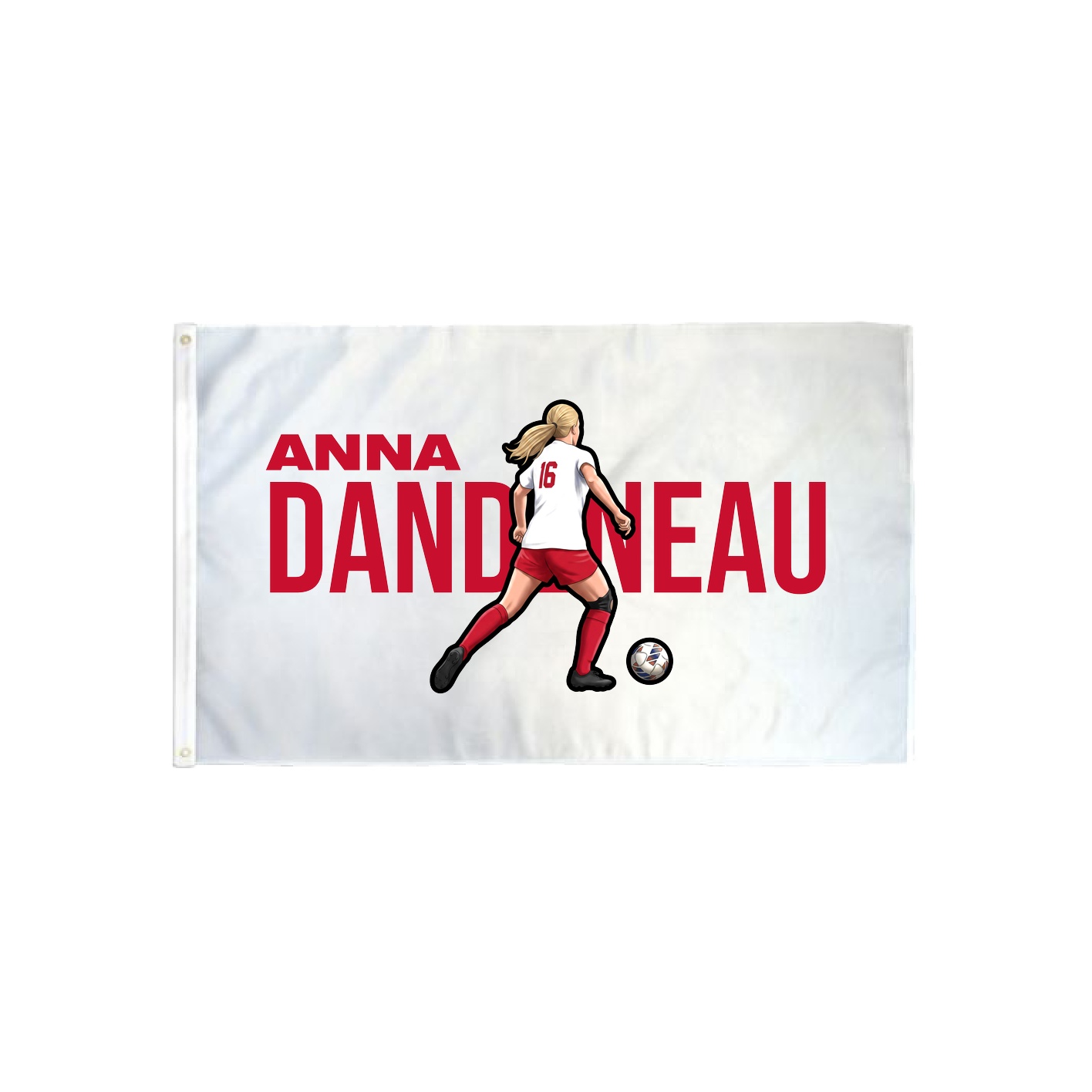3x5 Flag — Player Name in Classic