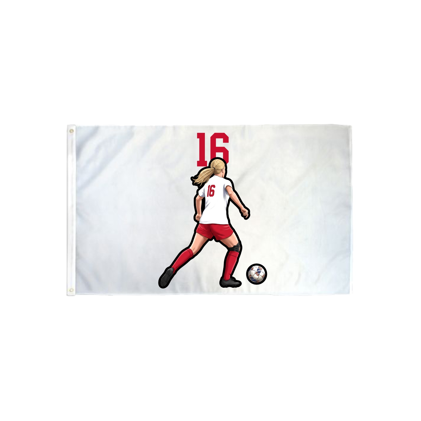 3x5 Flag — Number Top in Classic