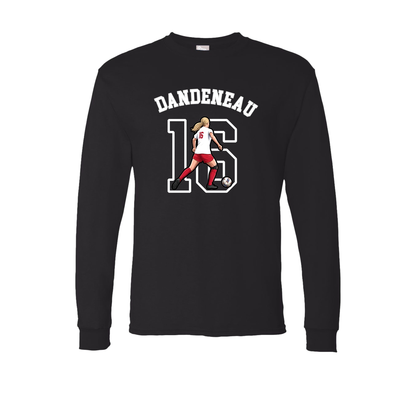 Long Sleeve Tee — Shirsey Arch in Black