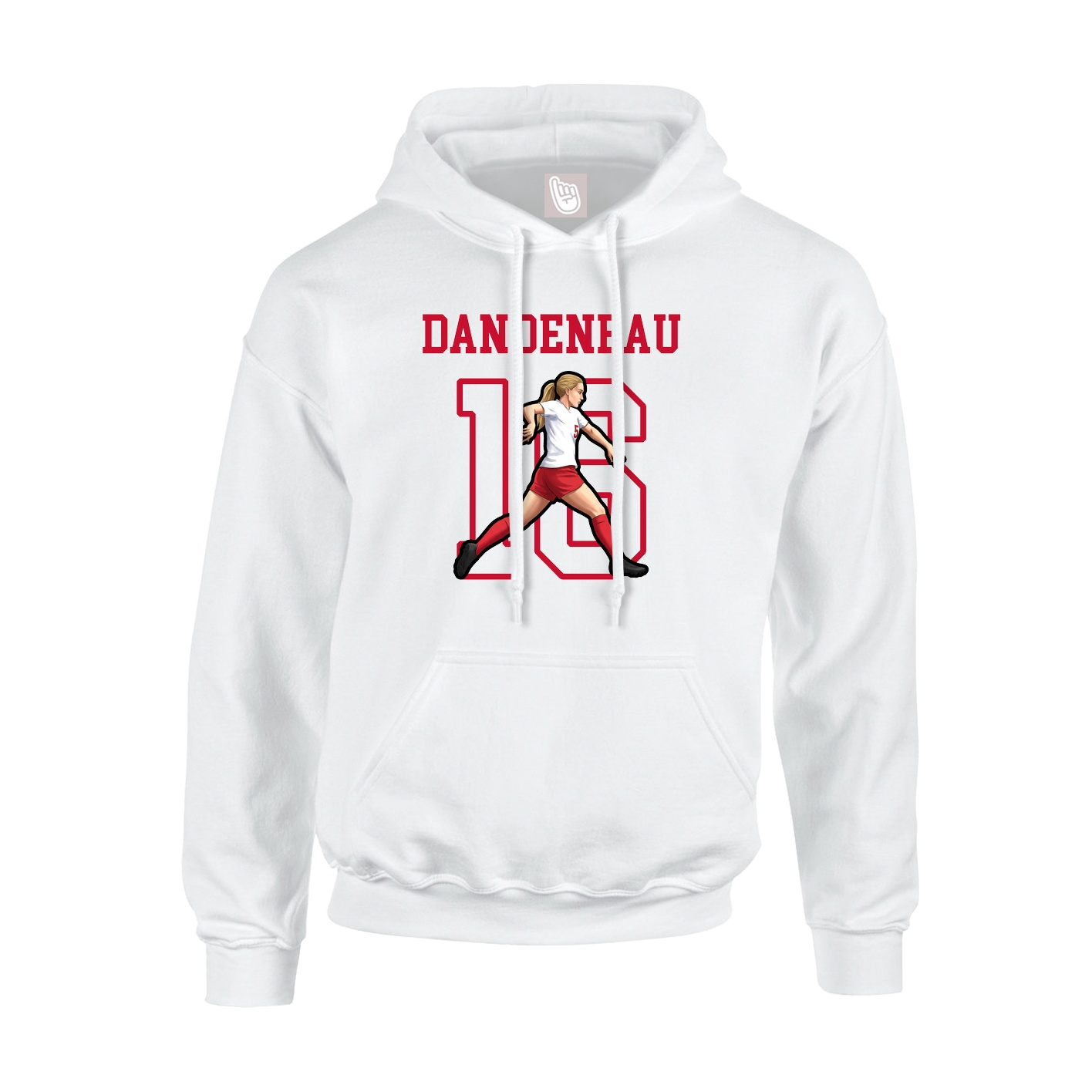 Youth Hoodie — Shirsey in White