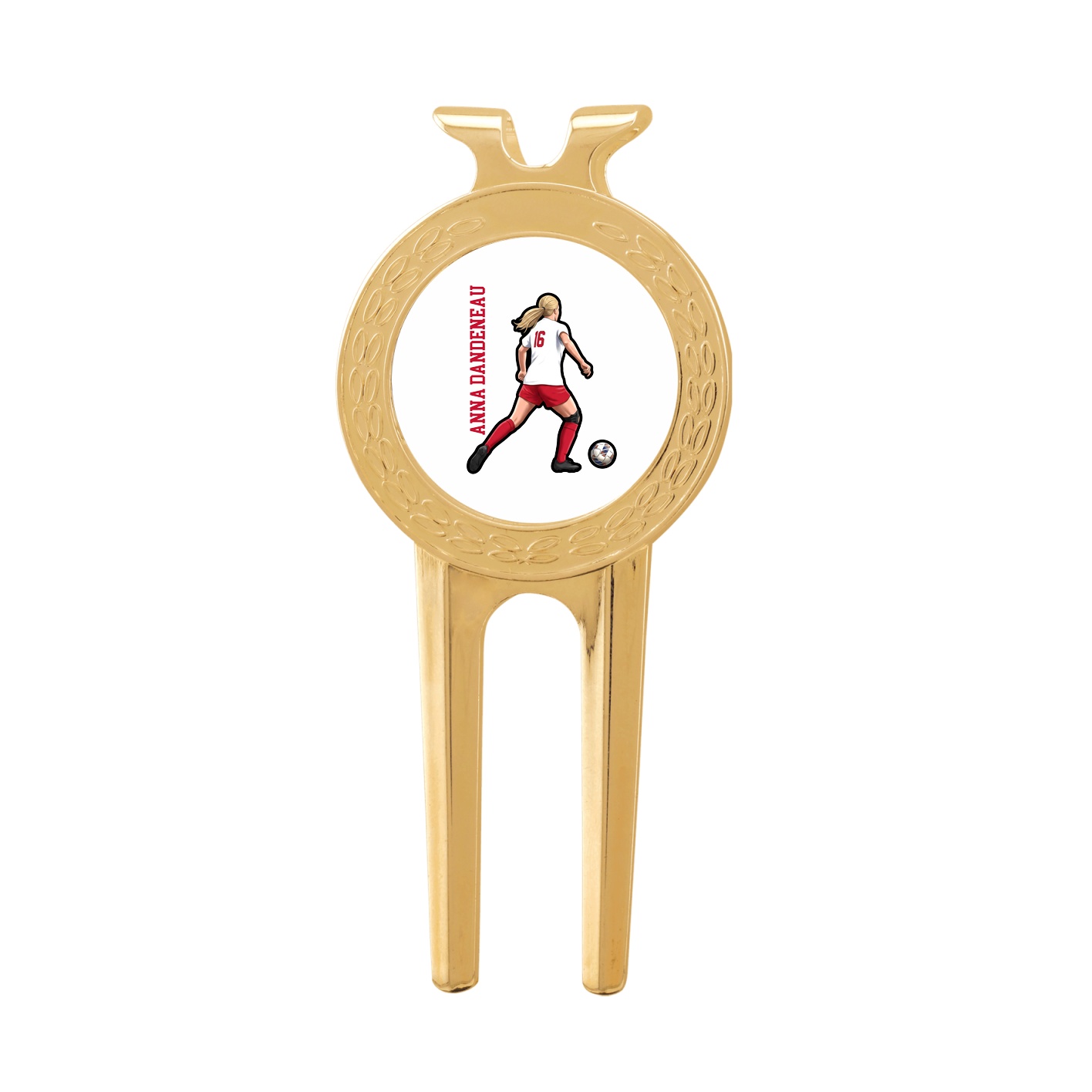Divot Tool with Ball Marker — Name Vertical in Classic