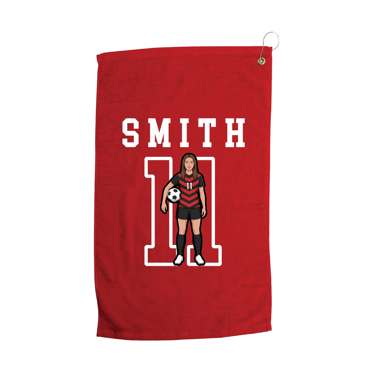 Golf Towel — Shirsey in Red