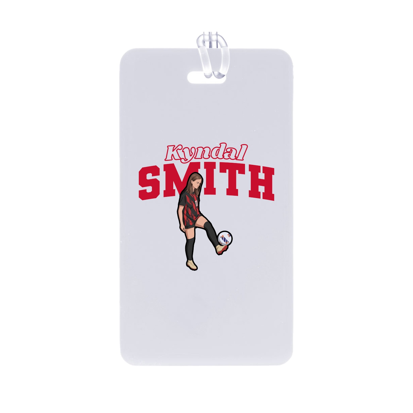 Bag Tag — Name Arch in Classic