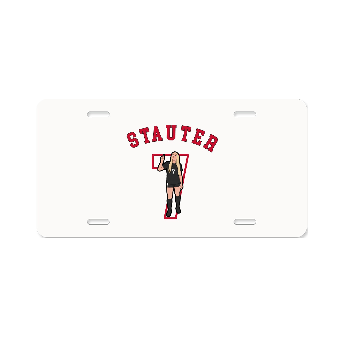 License Plate — Shirsey Arch in Classic