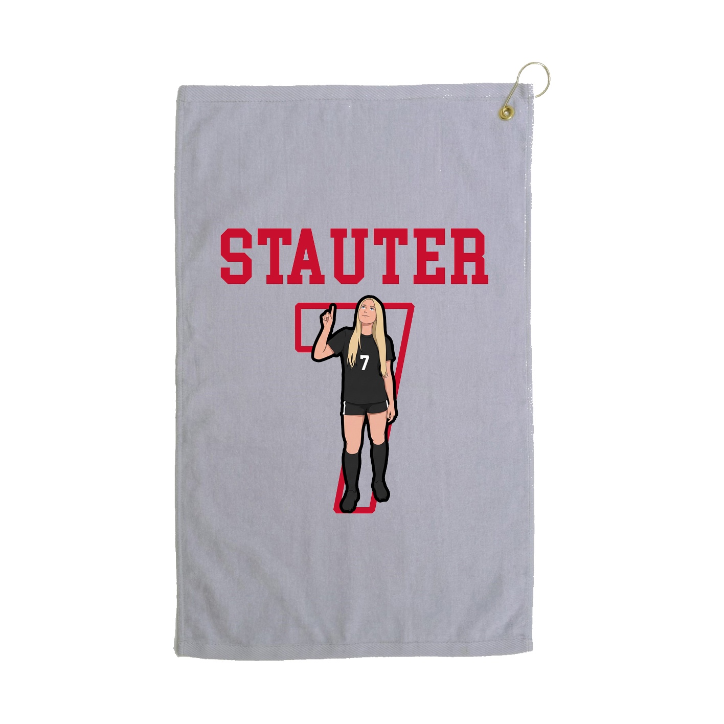 Golf Towel — Shirsey in Grey