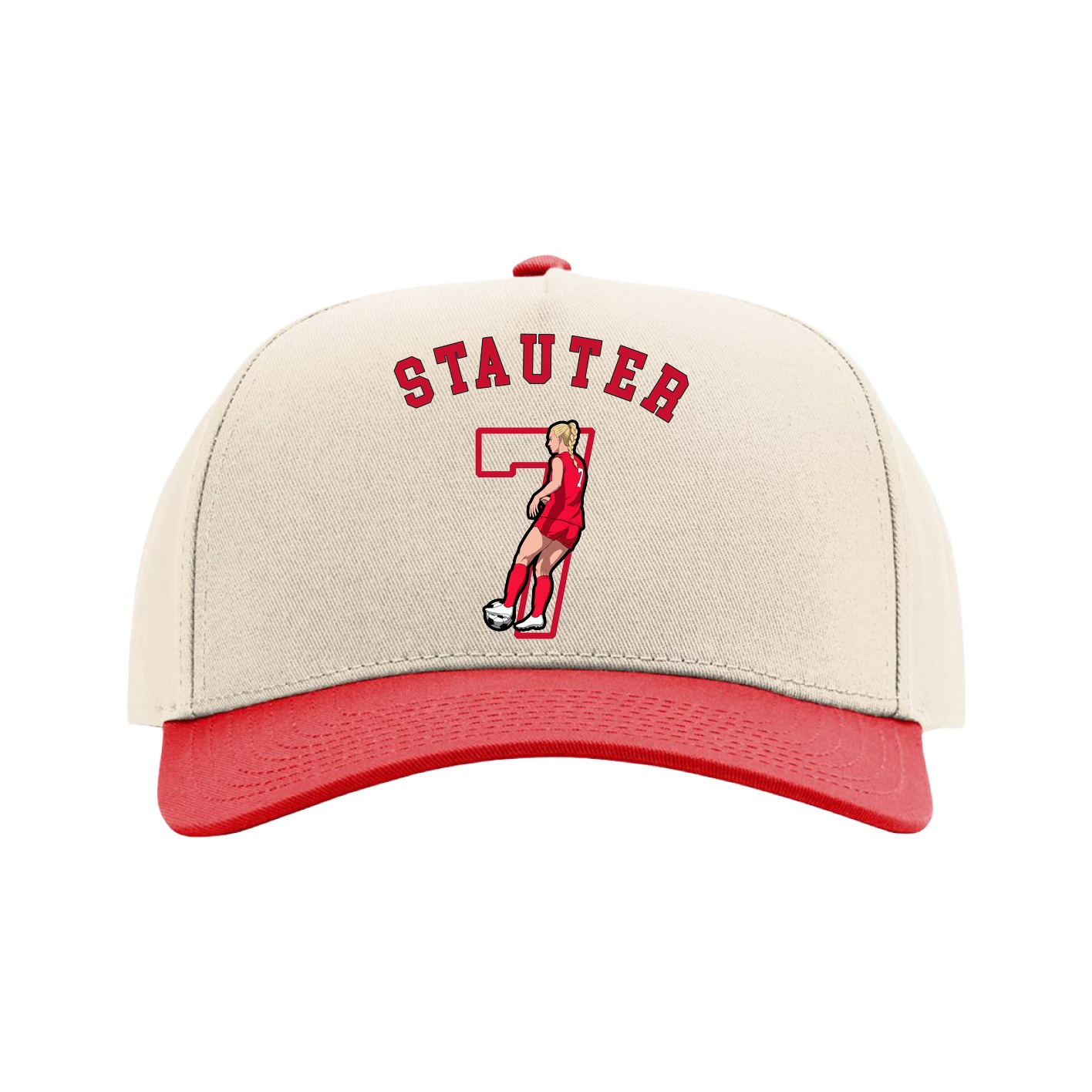 Full Fabric Five-Panel Champ Cap