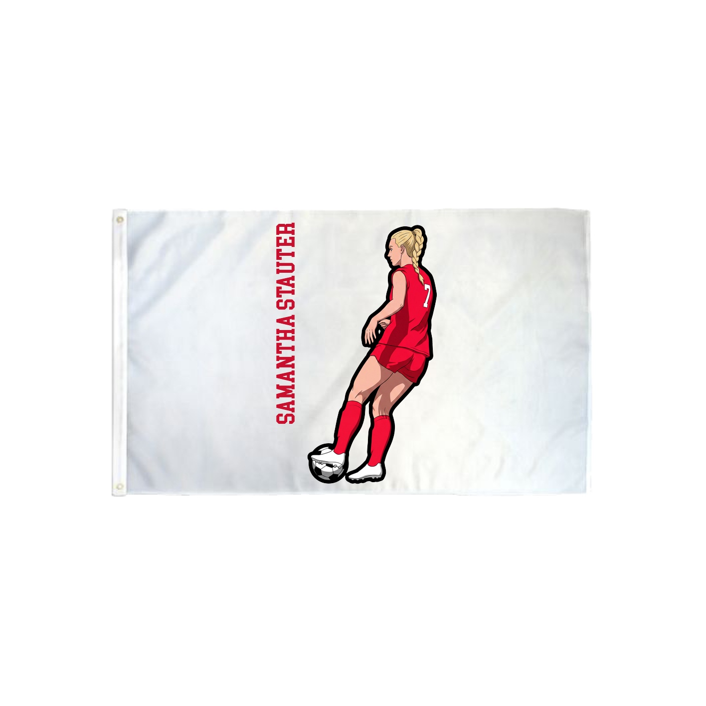 3x5 Flag — Name Vertical in Classic