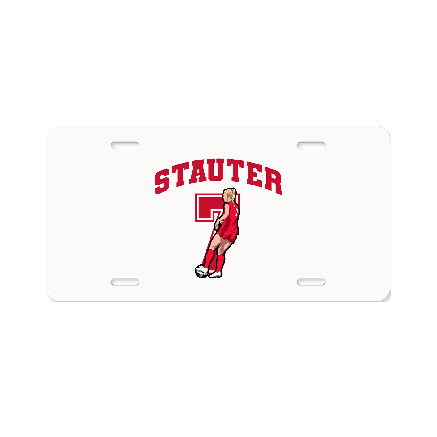 License Plate — Number in Classic