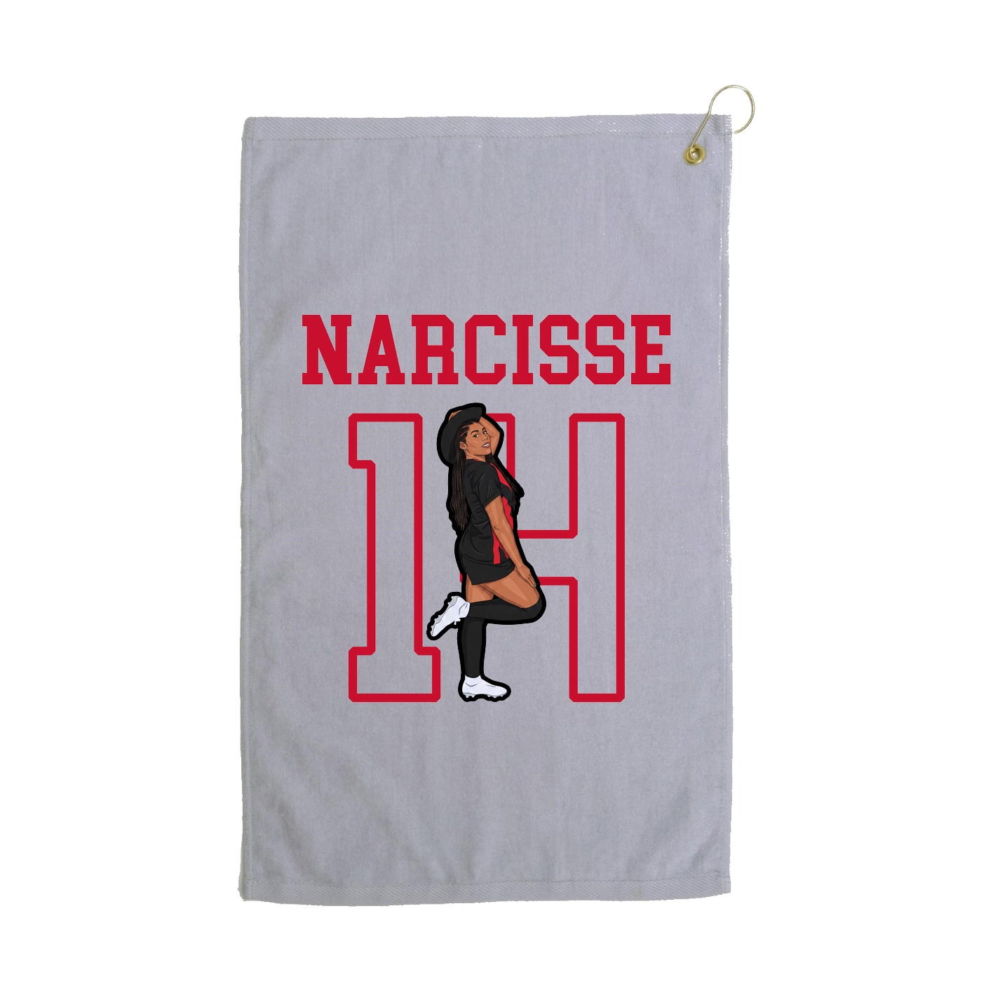 Golf Towel — Shirsey in Grey