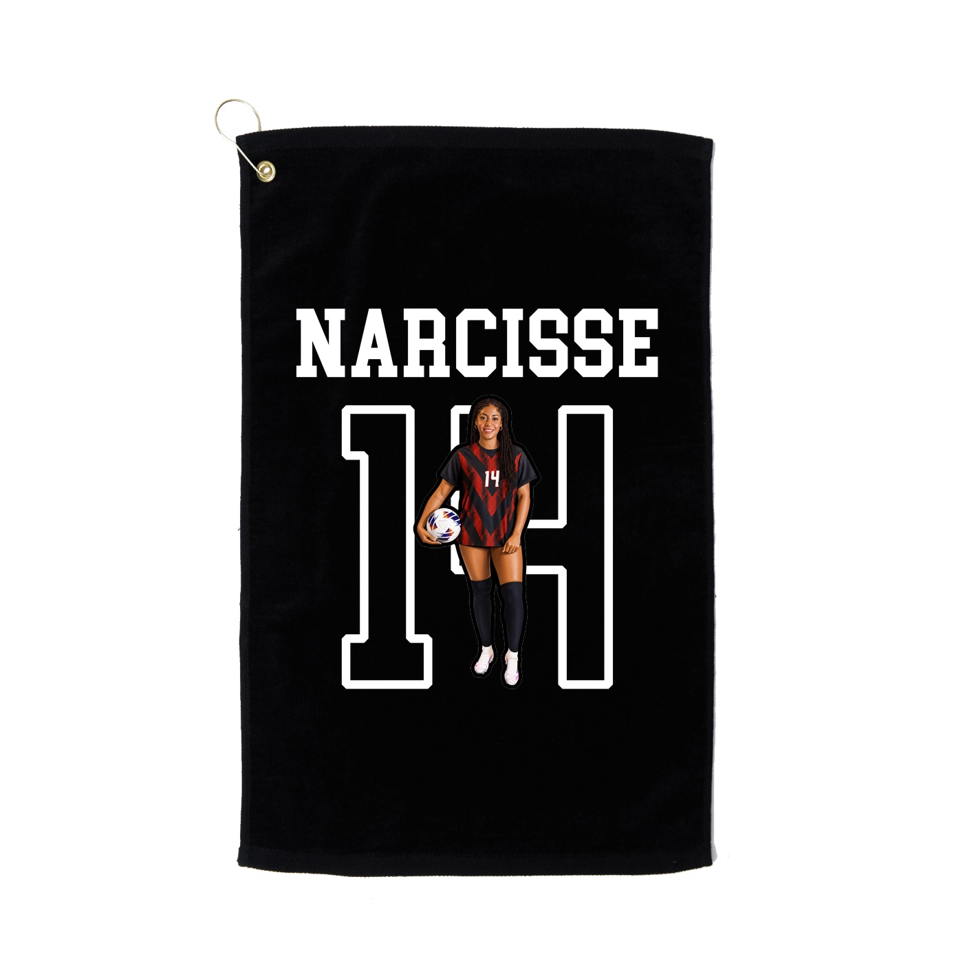 Golf Towel — Shirsey in Black