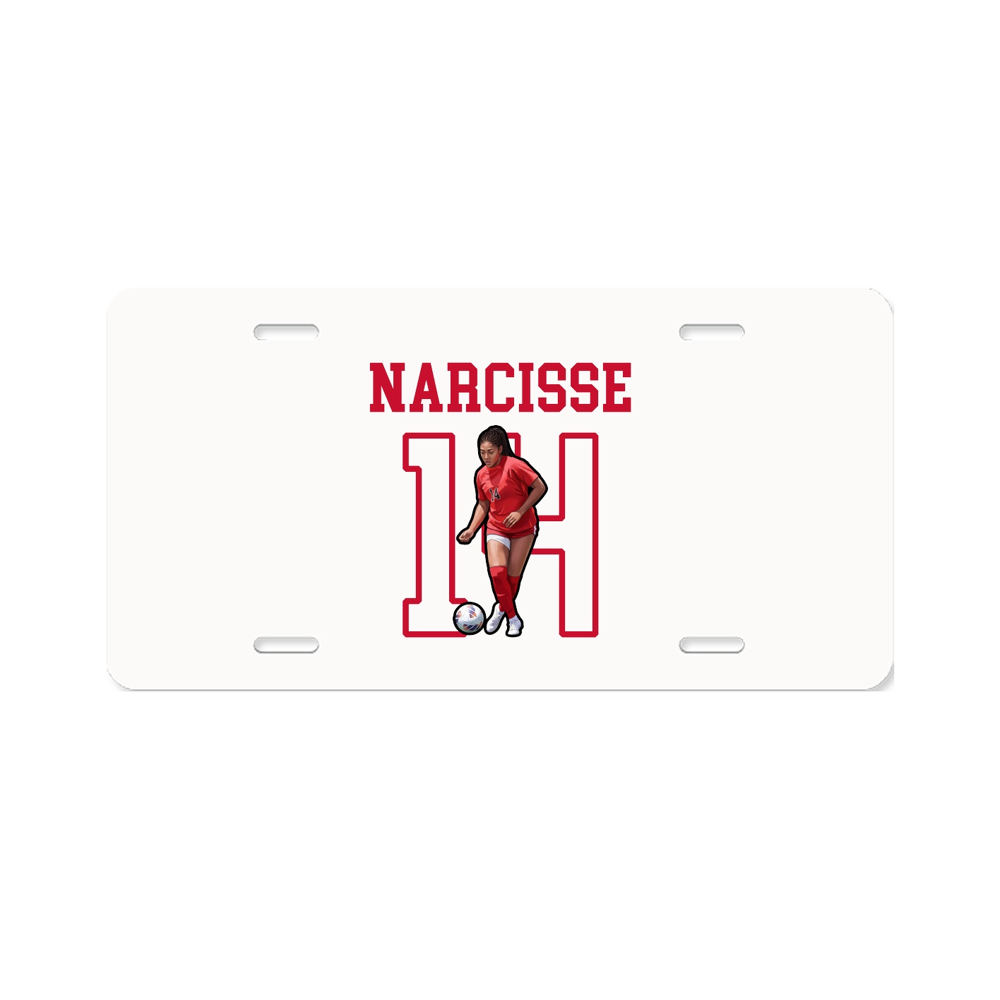 License Plate — Shirsey in Classic