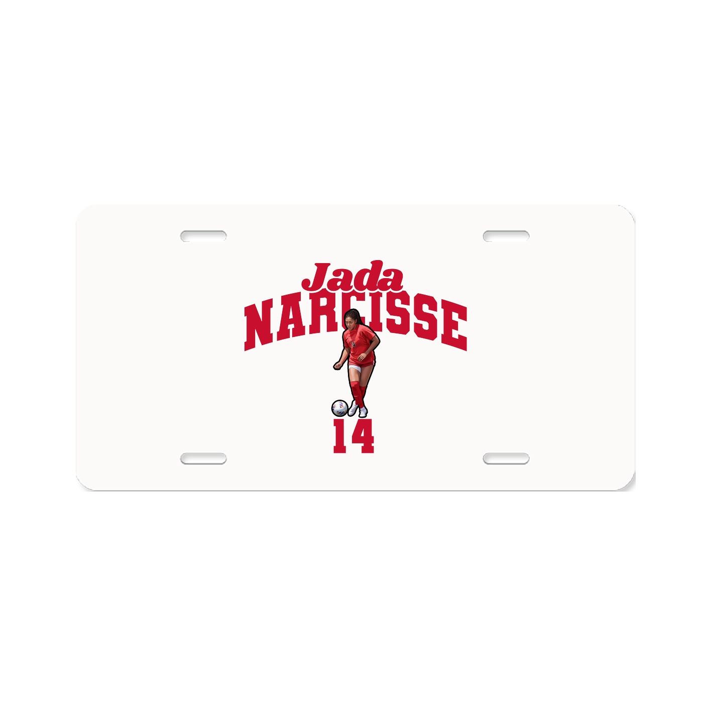 License Plate — Signature Arch in Classic